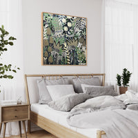 'Backyard’ (101.6cm x 101.6cm) SOLD
