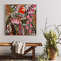 'Grassland’ (101cm x 101cm)