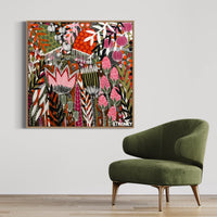 'Grassland’ (101cm x 101cm)