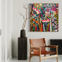 'Getting Easier’ (101.6cm x 101.6cm) - SOLD