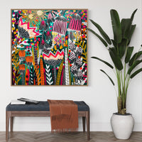 'Getting Easier’ (101.6cm x 101.6cm) - SOLD