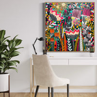 'Getting Easier’ (101.6cm x 101.6cm) - SOLD