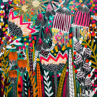 'Getting Easier’ (101.6cm x 101.6cm) - SOLD