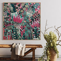 'Muskflower’ (122cm x 122cm)