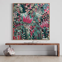 'Muskflower’ (122cm x 122cm)