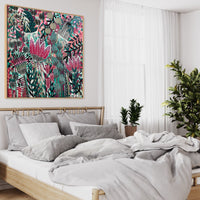 'Muskflower’ (122cm x 122cm)
