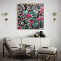 'Muskflower’ (122cm x 122cm)