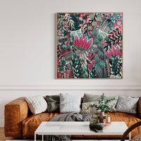 'Muskflower’ (122cm x 122cm)