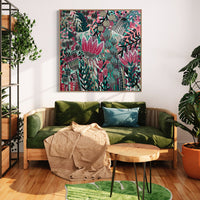 'Muskflower’ (122cm x 122cm)