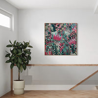'Muskflower’ (122cm x 122cm)