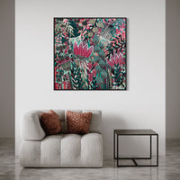 'Muskflower’ (122cm x 122cm)