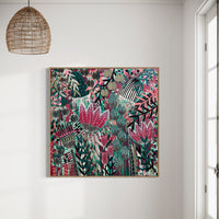 'Muskflower’ (122cm x 122cm)