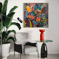 'Sunset Blaze’ (101.6cm x 101.6cm) - D-Gallerie, St Petersburg, Florida