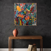 'Sunset Blaze’ (101.6cm x 101.6cm) - D-Gallerie, St Petersburg, Florida