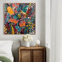 'Sunset Blaze’ (101.6cm x 101.6cm) - D-Gallerie, St Petersburg, Florida