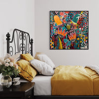 'Sunset Blaze’ (101.6cm x 101.6cm) - D-Gallerie, St Petersburg, Florida