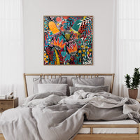 'Sunset Blaze’ (101.6cm x 101.6cm) - D-Gallerie, St Petersburg, Florida