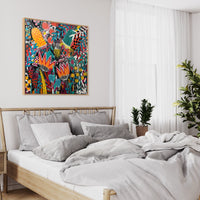 'Sunset Blaze’ (101.6cm x 101.6cm) - D-Gallerie, St Petersburg, Florida