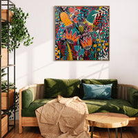 'Sunset Blaze’ (101.6cm x 101.6cm) - D-Gallerie, St Petersburg, Florida