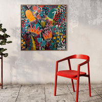 'Sunset Blaze’ (101.6cm x 101.6cm) - D-Gallerie, St Petersburg, Florida