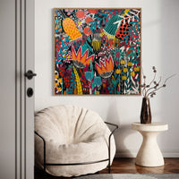 'Sunset Blaze’ (101.6cm x 101.6cm) - D-Gallerie, St Petersburg, Florida