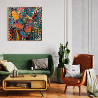 'Sunset Blaze’ (101.6cm x 101.6cm) - D-Gallerie, St Petersburg, Florida