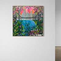 'Story Bridge IX' (101cm x 101cm)