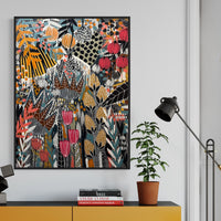 'Lovely Leaves’ (92cm x 122cm) - SOLD