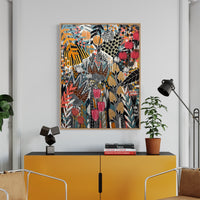 'Lovely Leaves’ (92cm x 122cm) - SOLD