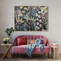 'Sapphire Sensation’ (122cm x 92cm) - SOLD