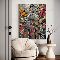 'Lovely Leaves’ (92cm x 122cm) - SOLD