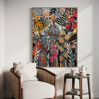 'Lovely Leaves’ (92cm x 122cm) - SOLD