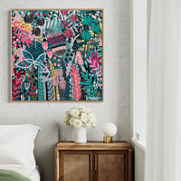 'Tropical Punch' (101.6cm x 101.6cm) - SOLD