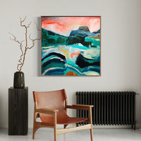 'Tablelands' (101.6cm x 101.6cm) Kith and Kin, Yarraville