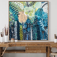 'A Walk in the Park’ (101.6cm x 101.6cm) - SOLD