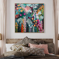 'Ruby Sunshine II’ (101.6cm x 101.6cm) - SOLD