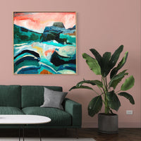 'Tablelands' (101.6cm x 101.6cm) Kith and Kin, Yarraville