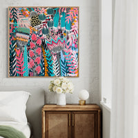 'Bounty of Blooms' (101cm x 101cm)