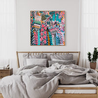 'Bounty of Blooms' (101cm x 101cm)