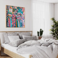 'Bounty of Blooms' (101cm x 101cm)