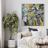 'Take Me Away’ (101.6cm x 101.6cm) - Westgarth Gallery, Northcote