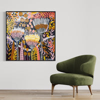 'My Garden Empire' (101.6cm x 101.6cm) - SOLD