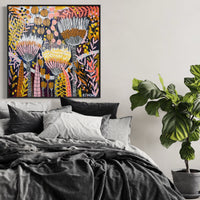 'My Garden Empire' (101.6cm x 101.6cm) - SOLD