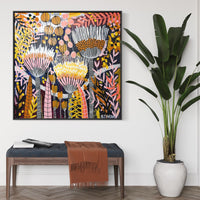 'My Garden Empire' (101.6cm x 101.6cm) - SOLD