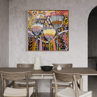 'My Garden Empire' (101.6cm x 101.6cm) - SOLD