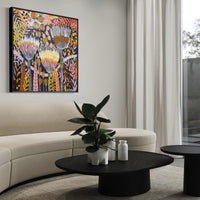 'My Garden Empire' (101.6cm x 101.6cm) - SOLD