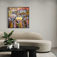 'My Garden Empire' (101.6cm x 101.6cm) - SOLD