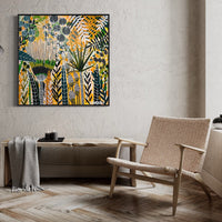 'Flora's Fancy' (101.6cm x 101.6cm) - SOLD