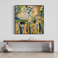 'Flora's Fancy' (101.6cm x 101.6cm) - SOLD