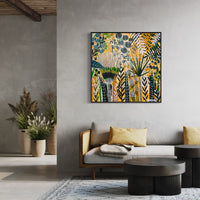 'Flora's Fancy' (101.6cm x 101.6cm) - SOLD